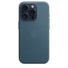 Capa FineWoven Magsafe iphone 15 pro azul