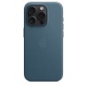 Capa FineWoven Magsafe iphone 15 pro azul