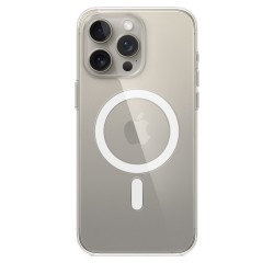 Capa Magsafe iPhone 15 Pro Max transparente