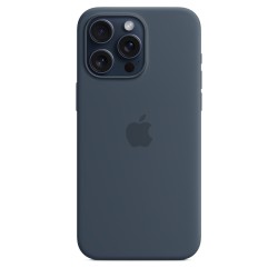 Capa Magsafe iPhone 15 Pro Max Azul Storm