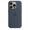 Capa Magsafe iPhone 15 Pro Azul Storm