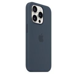 Capa Magsafe iPhone 15 Pro Azul Storm