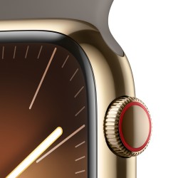 Compre Watch 9 Aço 45 Cell Ouro Bracelete Marrom S/M de Apple Barato|i❤ShopDutyFree.pt
