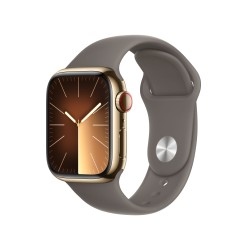 Compre Watch 9 Aço 41 Cell Ouro Bracelete Marrom S/M de Apple Barato|i❤ShopDutyFree.pt