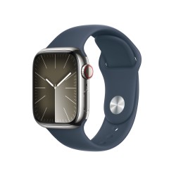 Compre Watch 9 Aço 41 Cell Prata Bracelete azul m/l de Apple Barato|i❤ShopDutyFree.pt