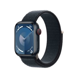 Compre Watch 9 Alumínio 41 Cell Bracelete Tecido Preto de Apple Barato|i❤ShopDutyFree.pt