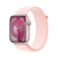 Compre Watch 9 alumínio 45 rosa Bracelete tecido rosa de Apple Barato|i❤ShopDutyFree.pt
