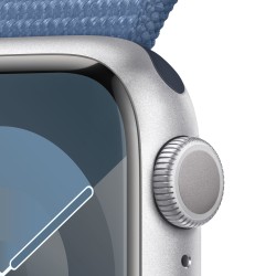 Compre Watch 9 alumínio 41 prateado Bracelete tecido azul de Apple Barato|i❤ShopDutyFree.pt