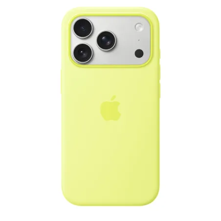🤑 Saldos Capa iPhone 17 Pro MagSafe Amarelo-néon