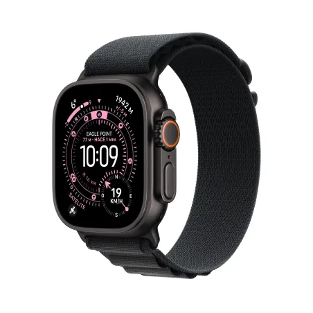 🤑 Saldos Watch Ultra 3 Cell 49mm Titânio Preto Sideral Loop Alpina Preta S