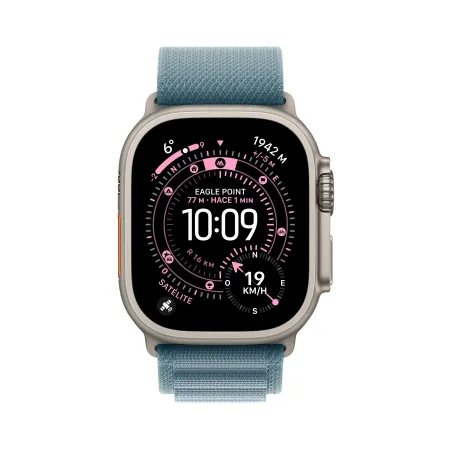 🤑 Saldos Watch Ultra 3 Cell 49mm Titânio Natural Bracelete Loop Alpina Azul-claro S