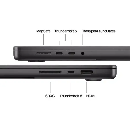 🤑 Saldos MacBook Pro 16 M5 Pro 24GB 1TB Prateado