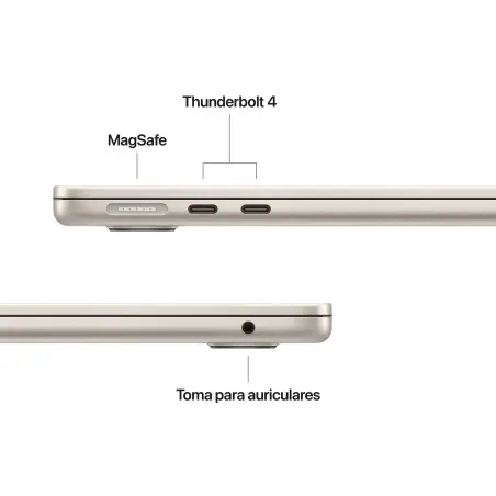 🤑 Saldos MacBook Air 13 M5 24GB 1TB Branco estrella