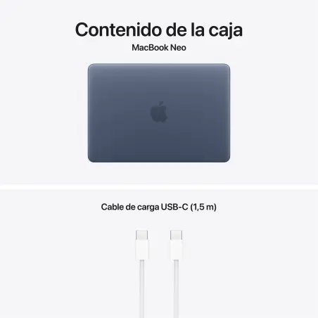 🤑 Saldos MacBook Neo A18 Pro 8GB 512GB Touch ID Índigo