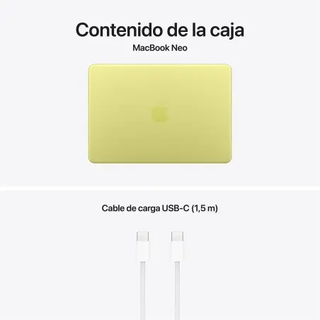 🤑 Saldos MacBook Neo A18 Pro 8GB 256GB Cítrico