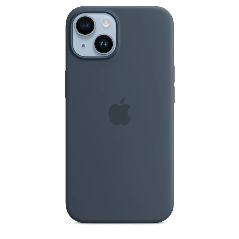 🛒 Compre Capa MagSafe Silicone iPhone 14 Azul 