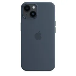 🛒 Compre Capa MagSafe Silicone iPhone 14 Azul  3