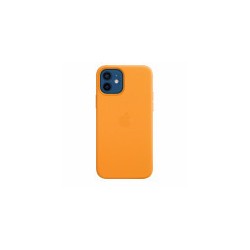 Capa  couro iPhone 12 | 12 Pro MagSafe Laranja