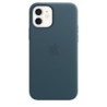 Capa  couro iPhone 12 | 12 Pro MagSafe Azul