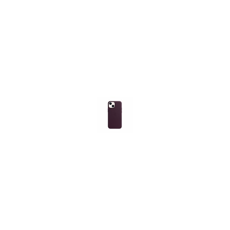 iPhone 13 Mini Couro Capa MagSafe Dark Cherry