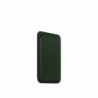 iPhone Couro Wallet Mag Safe Green