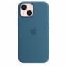 Capa Silicone iPhone 13 mini Azul Polar