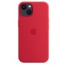 Capa  silicone MagSafe para iPhone 13 Vermelho