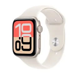 🛒 Compre Watch SE 3 40 mm Cell Ouro Rosado Desportiva Branca Estelar S/M  2