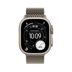 🛒 Compre Watch Ultra 3 Cell 49mm Titânio Natural Bracelete Milanesa L 