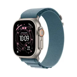 🛒 Compre Watch Ultra 3 Cell 49mm Titânio Natural Bracelete Loop Alpina Azul-claro M  2
