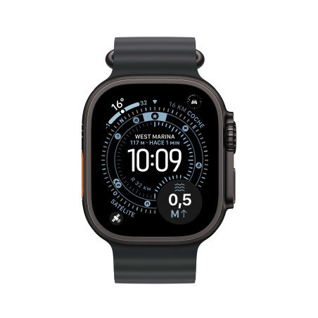 Watch Ultra 3 Cell 49mm Titânio Preto Sideral Bracelete Ocean Preta