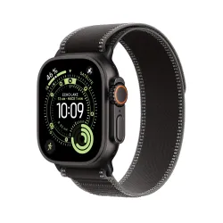 🛒 Compre Watch Ultra 3 Cell 49mm Titânio Preto Sideral Bracelete Preto-carvão M/L  2