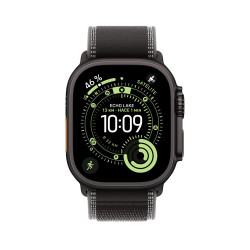 🛒 Compre Watch Ultra 3 Cell 49mm Titânio Preto Sideral Bracelete Preto-carvão M/L 