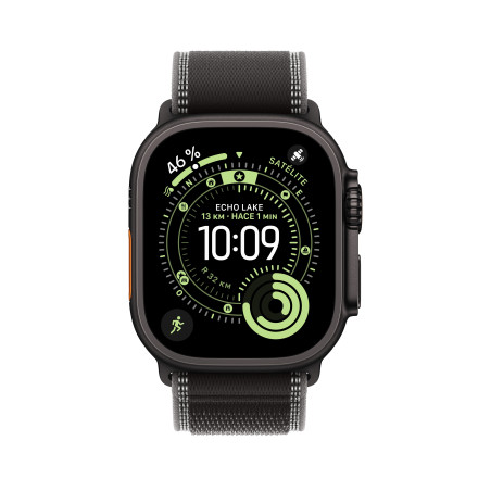 🛒 Compre Watch Ultra 3 Cell 49mm Titânio Preto Sideral Bracelete Preto-carvão M/L 