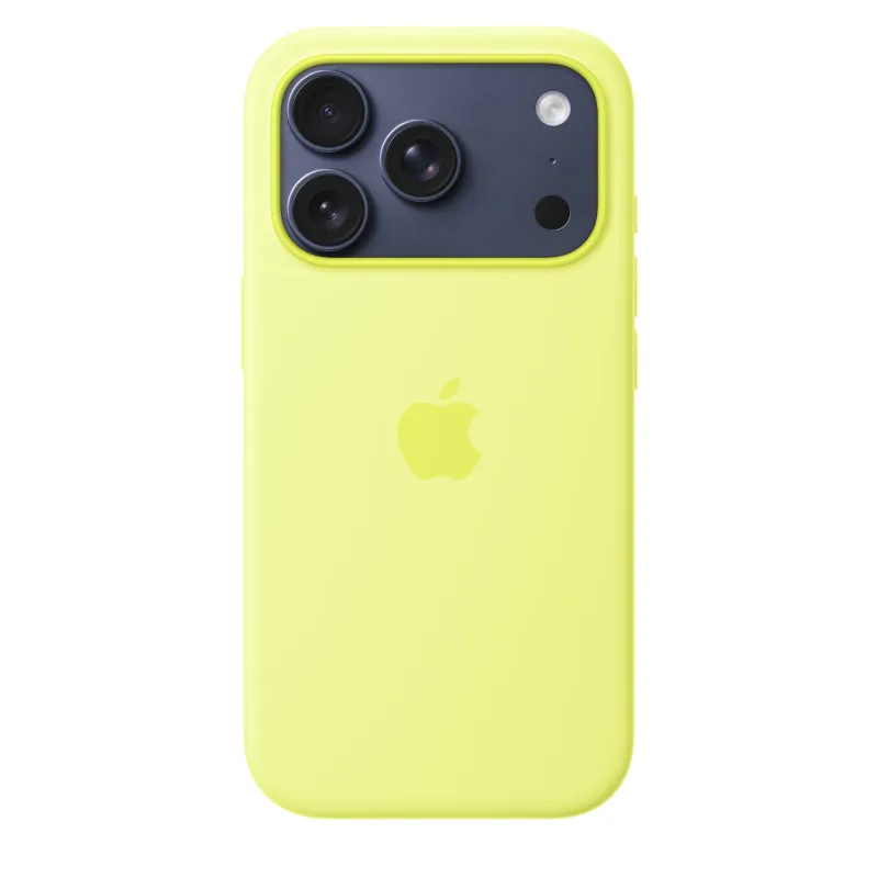 🛒 Compre Capa iPhone 17 Pro MagSafe Amarelo-néon 