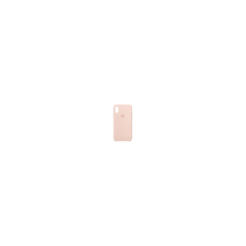 Capa de silicone iPhone XS Rosa S
