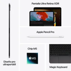 🛒 Compre iPad Pro 11 M5 Wi-Fi Cell 2TB Prateado  3