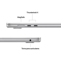 🛒 Compre MacBook Air 15 M5 24GB 1TB Prateado 4