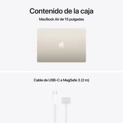 MacBook Air 15 M5 16GB 512GB Branco estrella 8