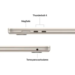 MacBook Air 15 M5 16GB 1TB Branco estrella | ShopDutyFree.pt 4