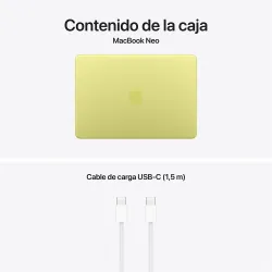 MacBook Neo A18 Pro 8GB 512GB Touch ID Cítrico 1
