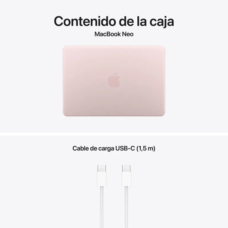 🛒 Compre MacBook Neo A18 Pro 8GB 256GB Rosa nuvem