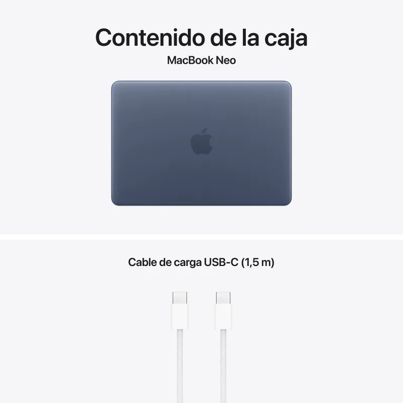MacBook Neo A18 Pro 8GB 256GB Índigo | ShopDutyFree.pt