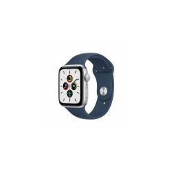 Apple Watch 7 GPS Celular 45mm Prata Aço Capa Prata A Milanesa CicloMKQ43TY/A