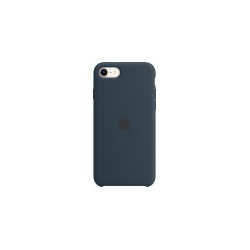 Capa de silicone azul para iPhone SE