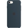Capa de silicone azul para iPhone SE