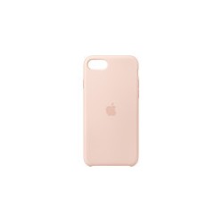Capa de silicone iPhone SE rosa