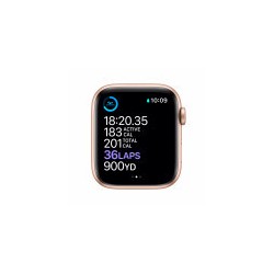 Apple Watch 6 GPS 44mm dourado estojo de alumínio rosa S Sport RegularM00E3TY/A