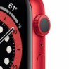 Watch 6 GPS 44mm Alumínio Vermelho