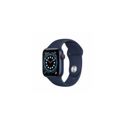 Apple Watch 6 GPS Celular 40mm Azul Alumínio Case Deep Navy Sport RegularM06Q3TY/A
